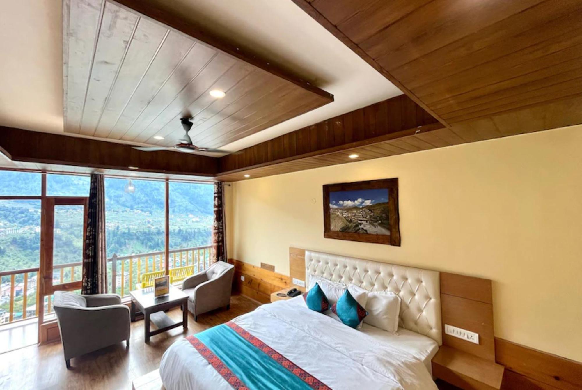 Goroomgo Hotel Bd Resort Manali - Excellent Stay With Family, Parking Facilities Exterior photo