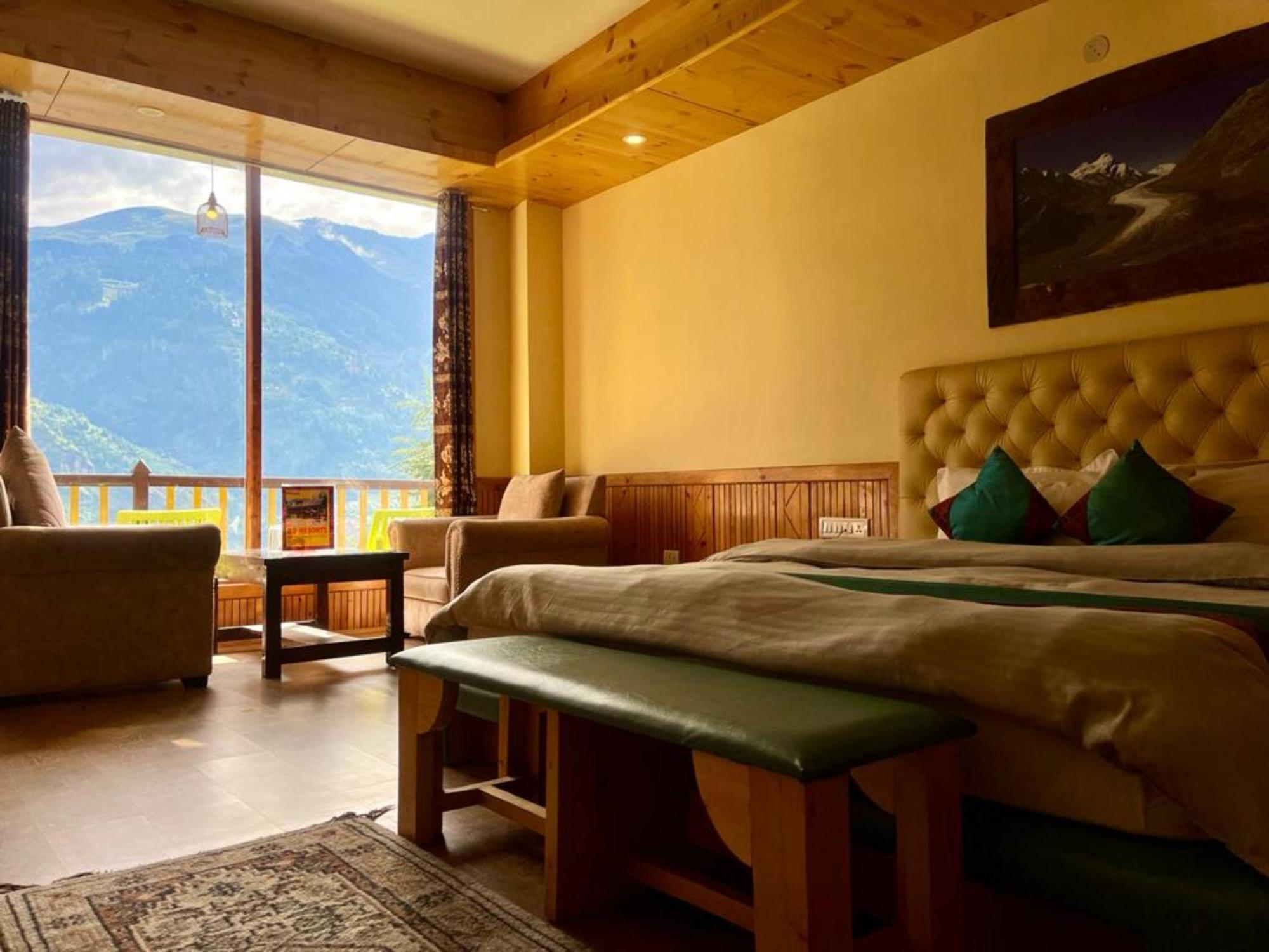 Goroomgo Hotel Bd Resort Manali - Excellent Stay With Family, Parking Facilities Exterior photo