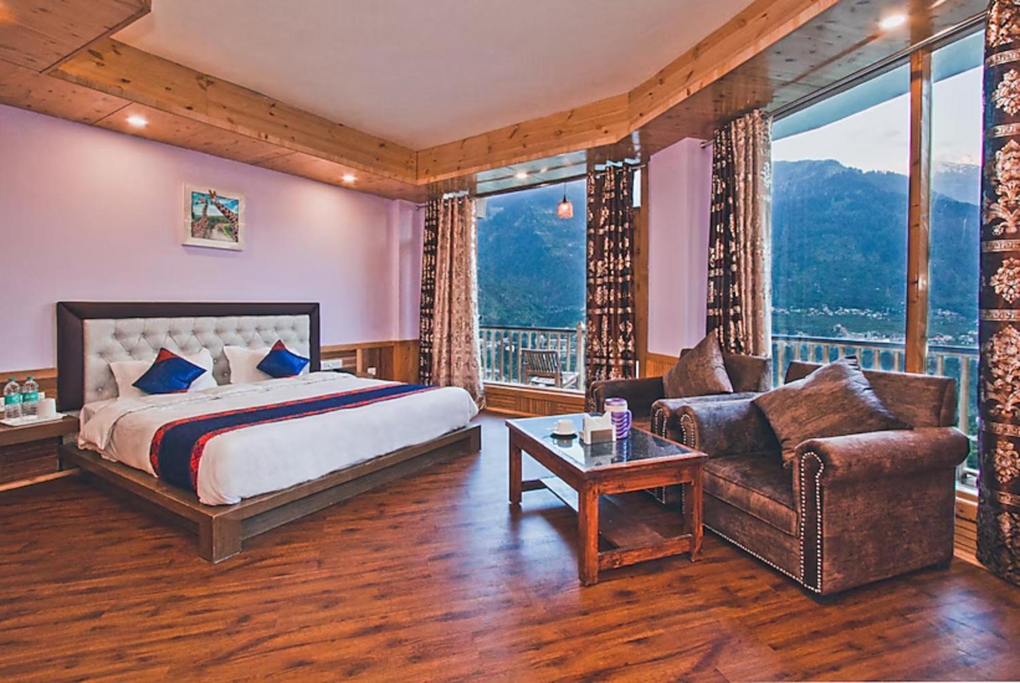 Goroomgo Hotel Bd Resort Manali - Excellent Stay With Family, Parking Facilities Exterior photo