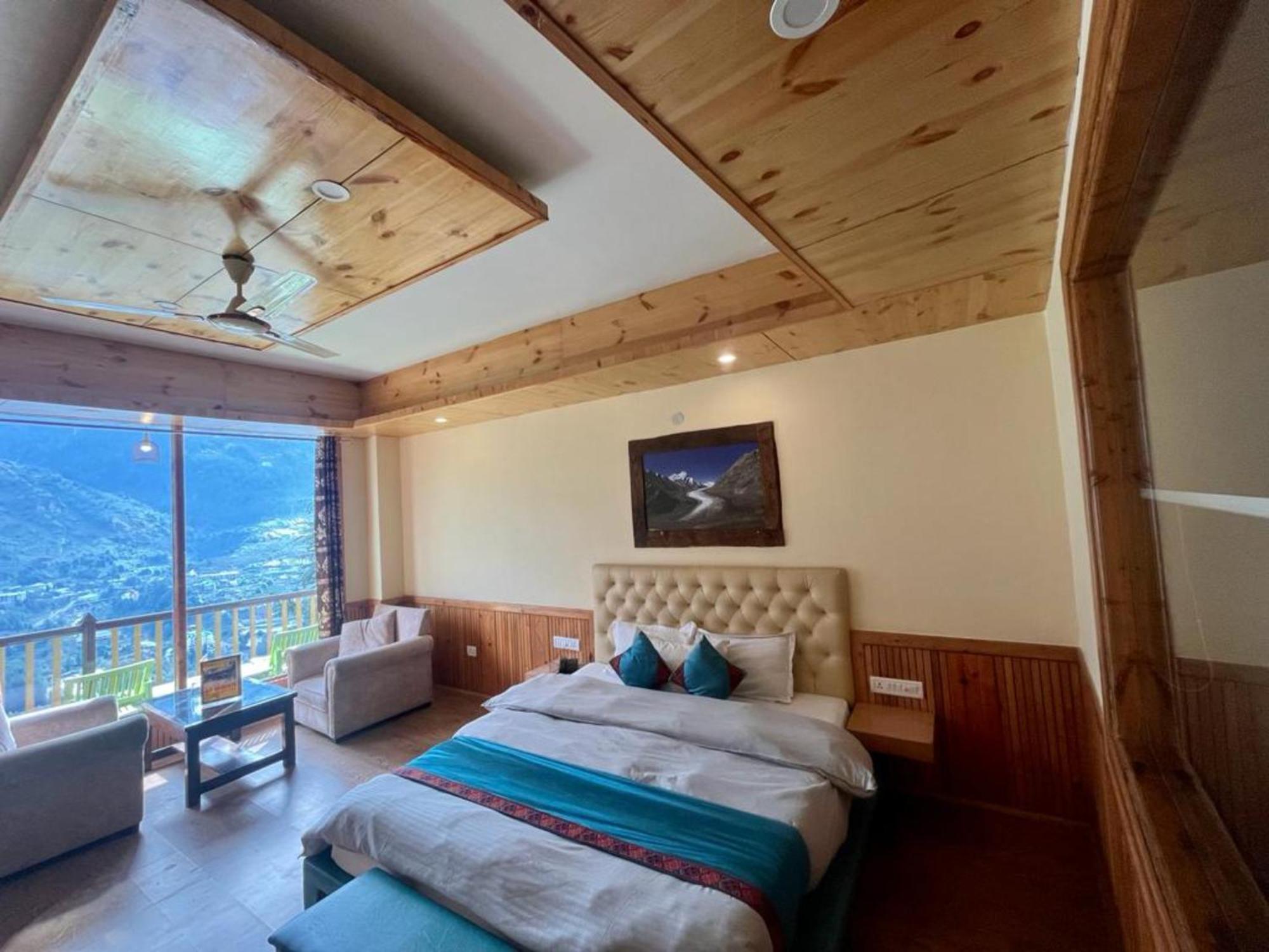 Goroomgo Hotel Bd Resort Manali - Excellent Stay With Family, Parking Facilities Exterior photo